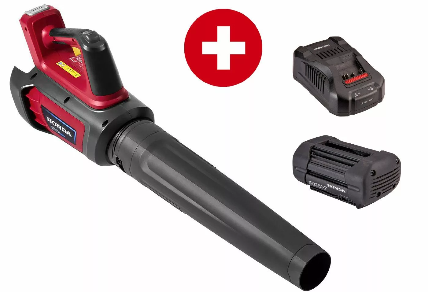 Honda Akku-Laubbläser HHB 36 BXB mit 2 Ah Akku und Ladegerät - Modell 2025-Neu