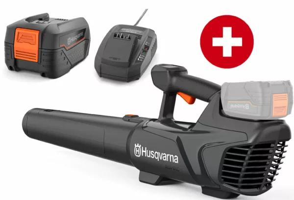 Husqvarna Akku-Blasgerät Aspire B8X-P4A mit Akku B72 und Ladegerät C70 - Modell 2025-Neu
